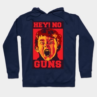 Hey! No Guns ( no more mass shooting ) Hoodie